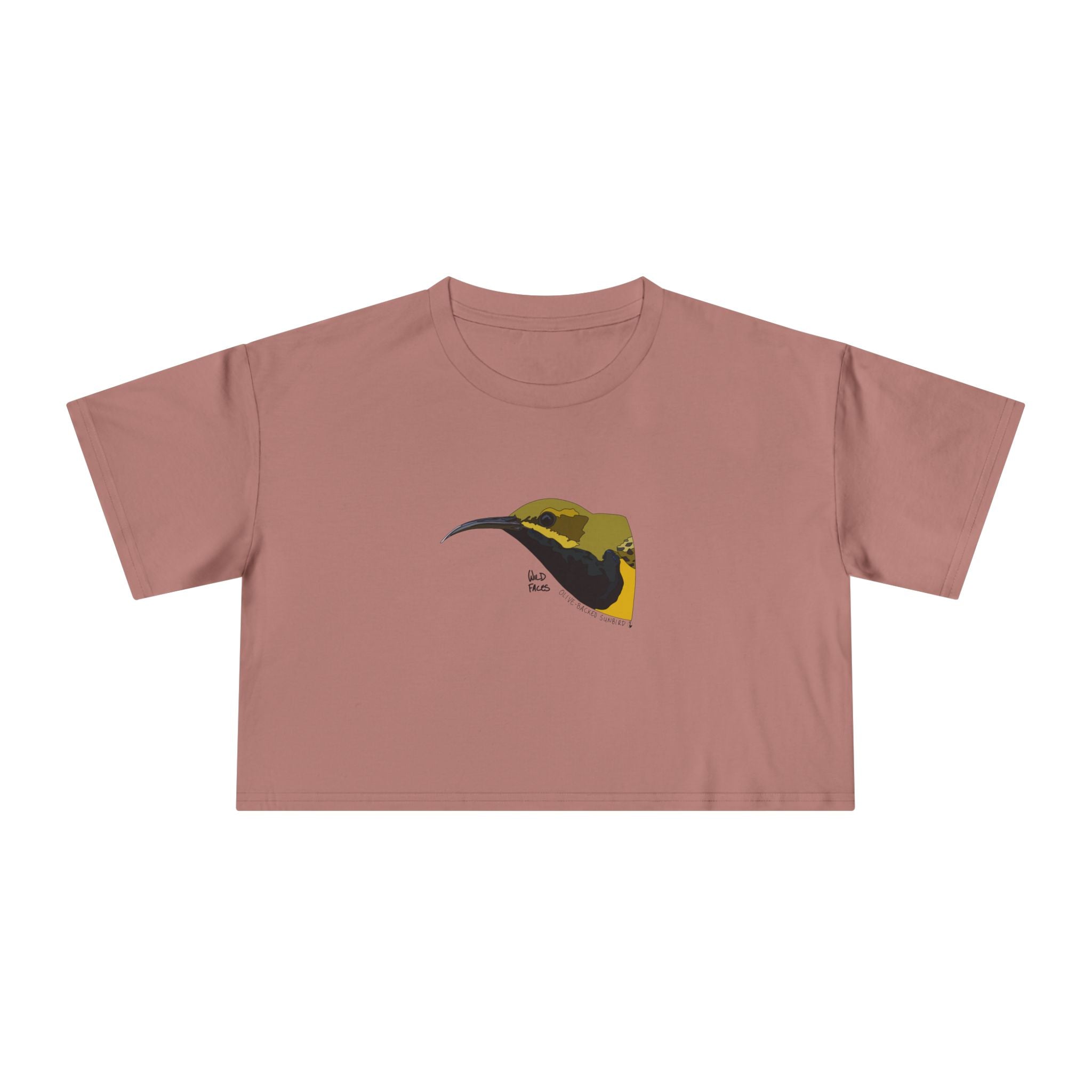 Olive-backed Sunbird - Women's Crop Tee