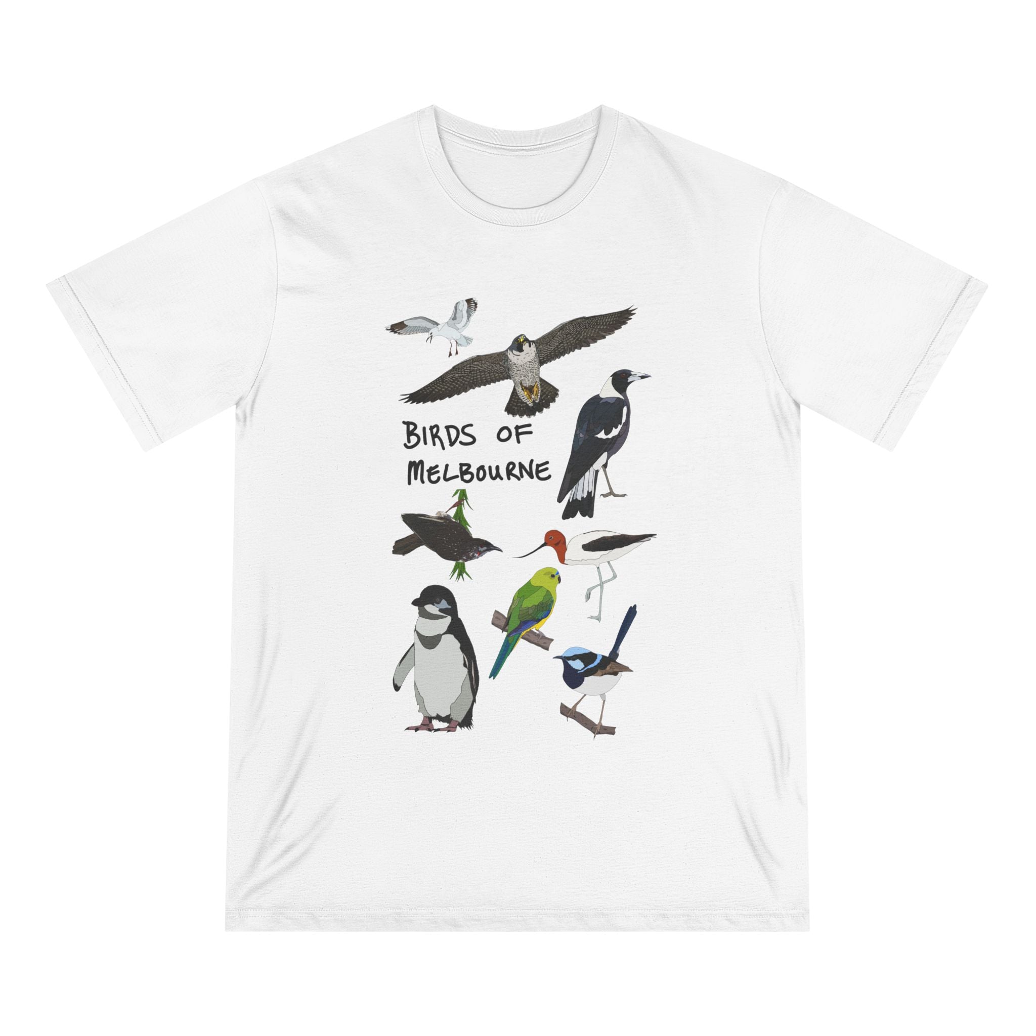 Birds of Melbourne | Organic Staple T-shirt