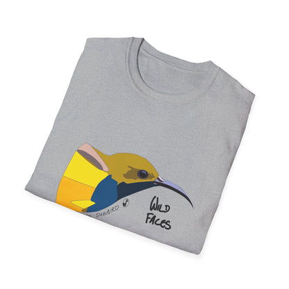 Olive-backed Sunbird - Unisex Softstyle T-Shirt Printify