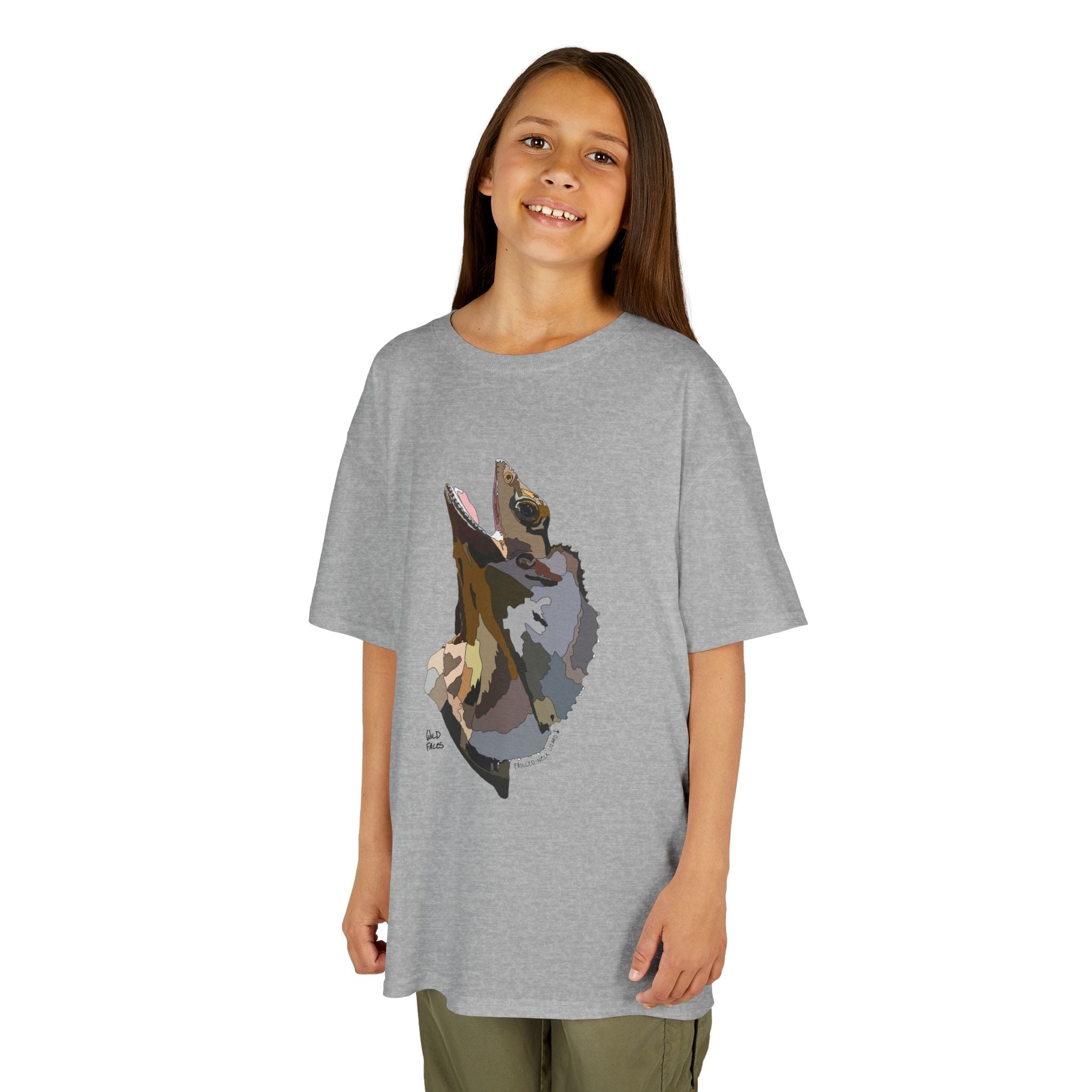 Frilled-neck Lizard | Kids Heavy Cotton™ Tee Printify