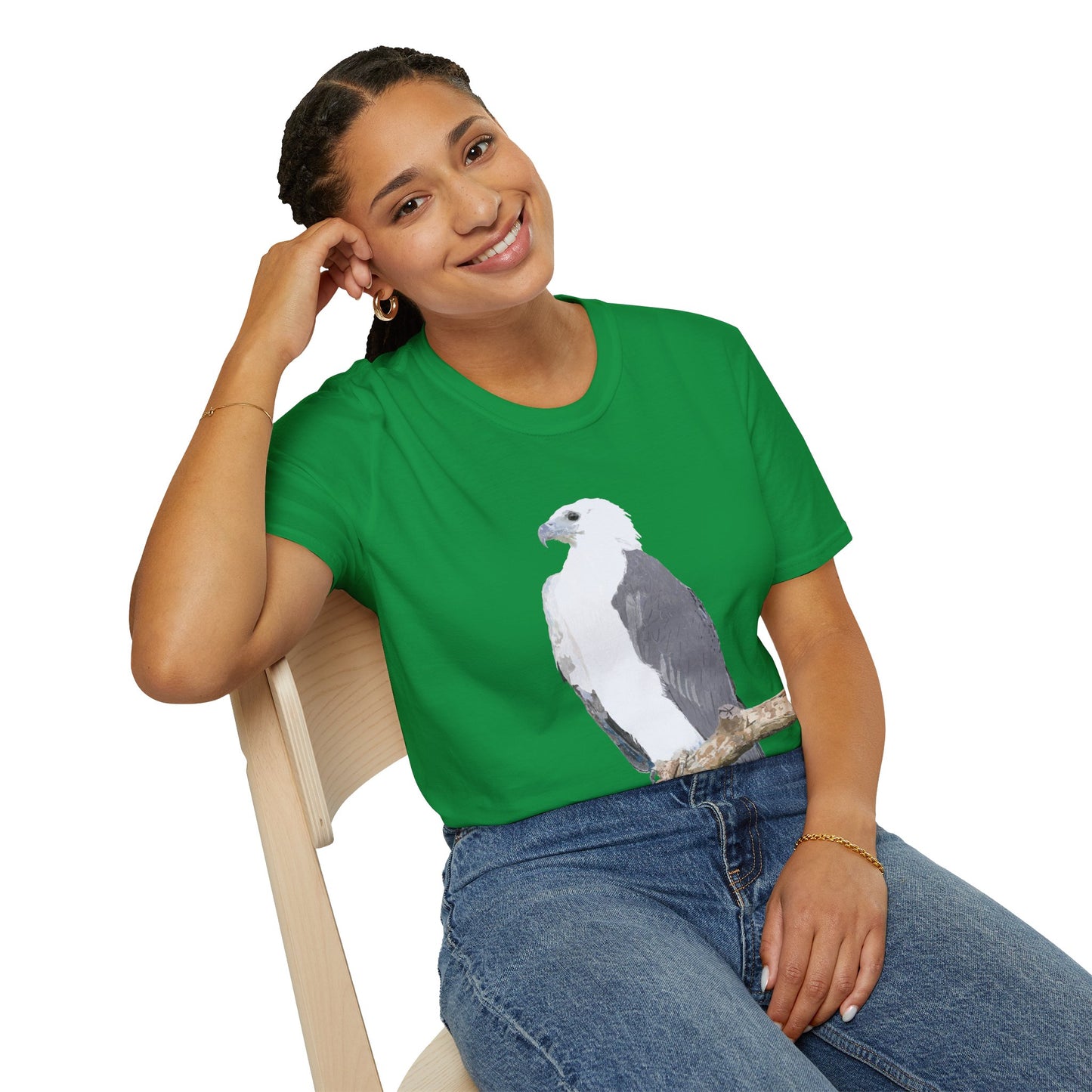 White-bellied Sea Eagle - Unisex Softstyle T-Shirt