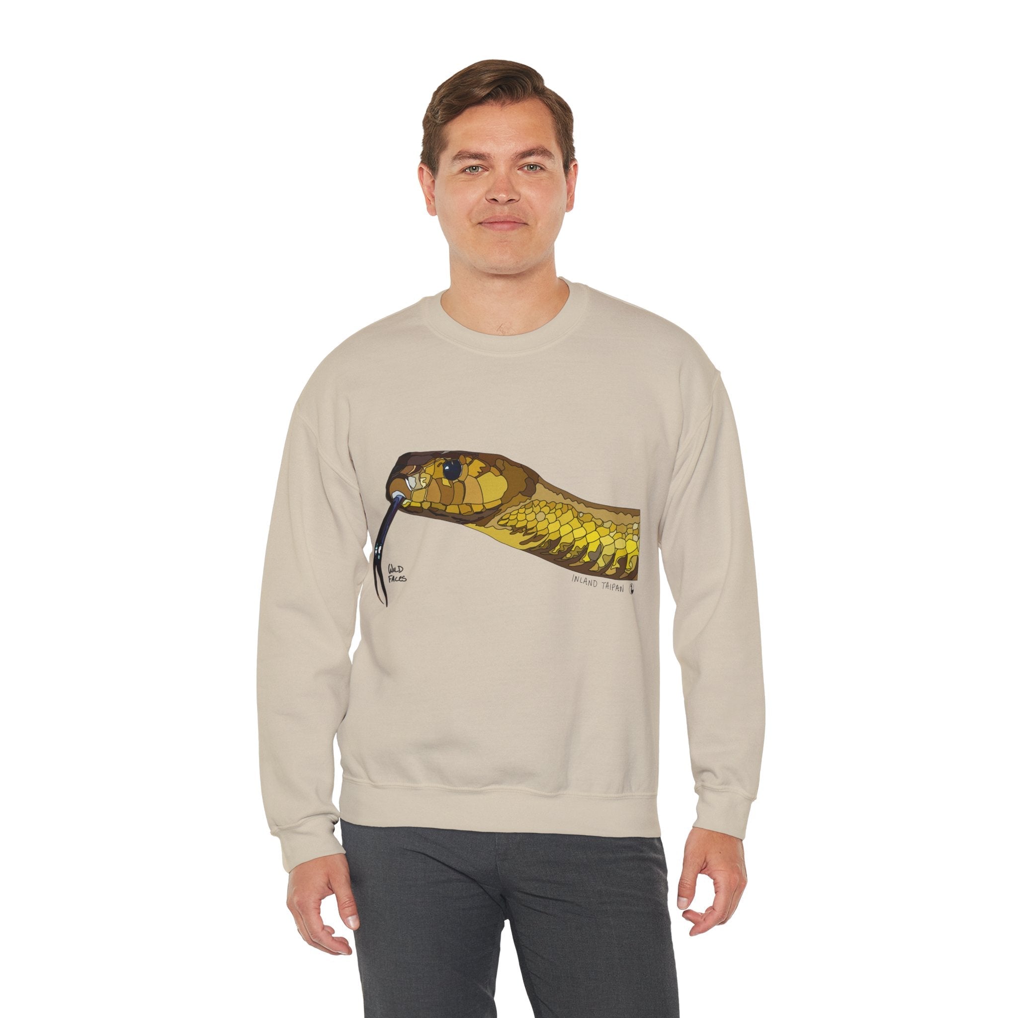 Inland Taipan Sweatshirt | Unisex Heavy Blend™ Crewneck Printify