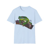 White-lipped Tree Frog - Unisex Softstyle T-Shirt