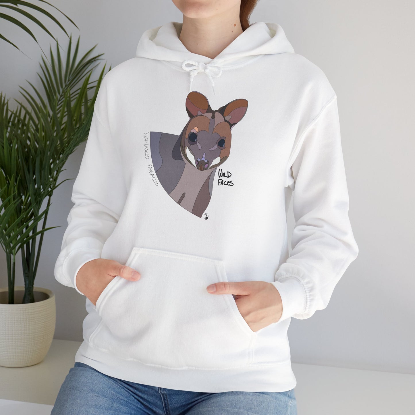 Red-legged Pademelon | Unisex Heavy Blend™ Hooded Sweatshirt