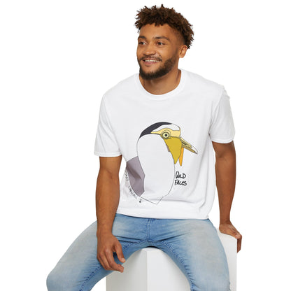 Masked Lapwing - Unisex Softstyle T-Shirt