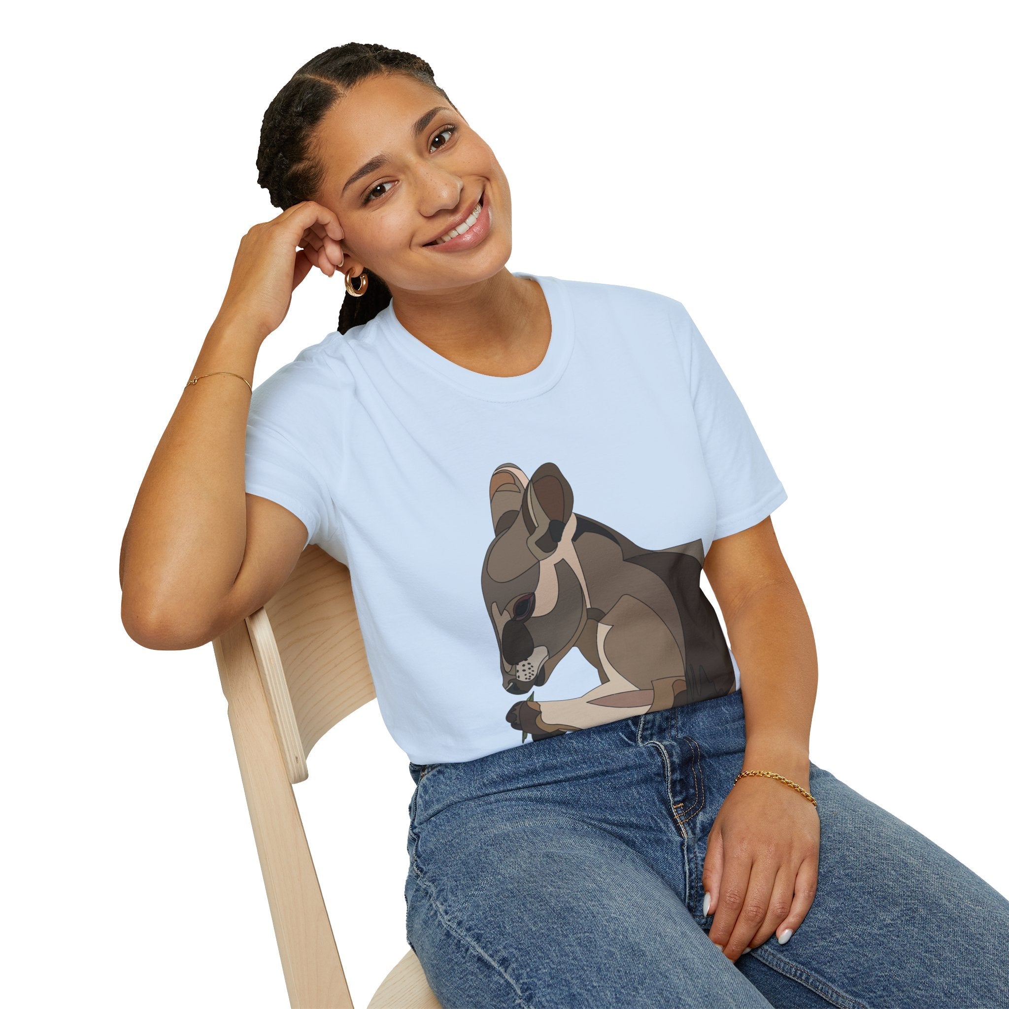 Mareeba Rock-wallaby - Unisex Softstyle T-Shirt Printify