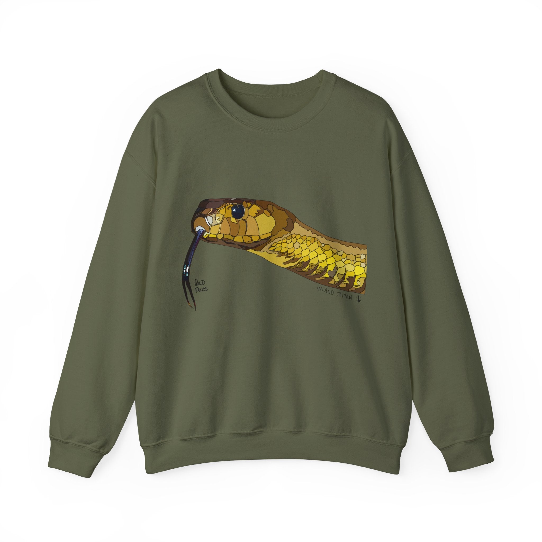 Inland Taipan Sweatshirt | Unisex Heavy Blend™ Crewneck