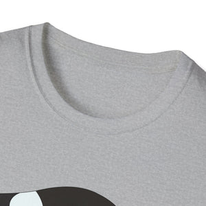 Hooded Plover Head- Unisex Softstyle T-Shirt Printify