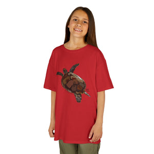 Green Turtle | Kids Heavy Cotton™ Tee Printify