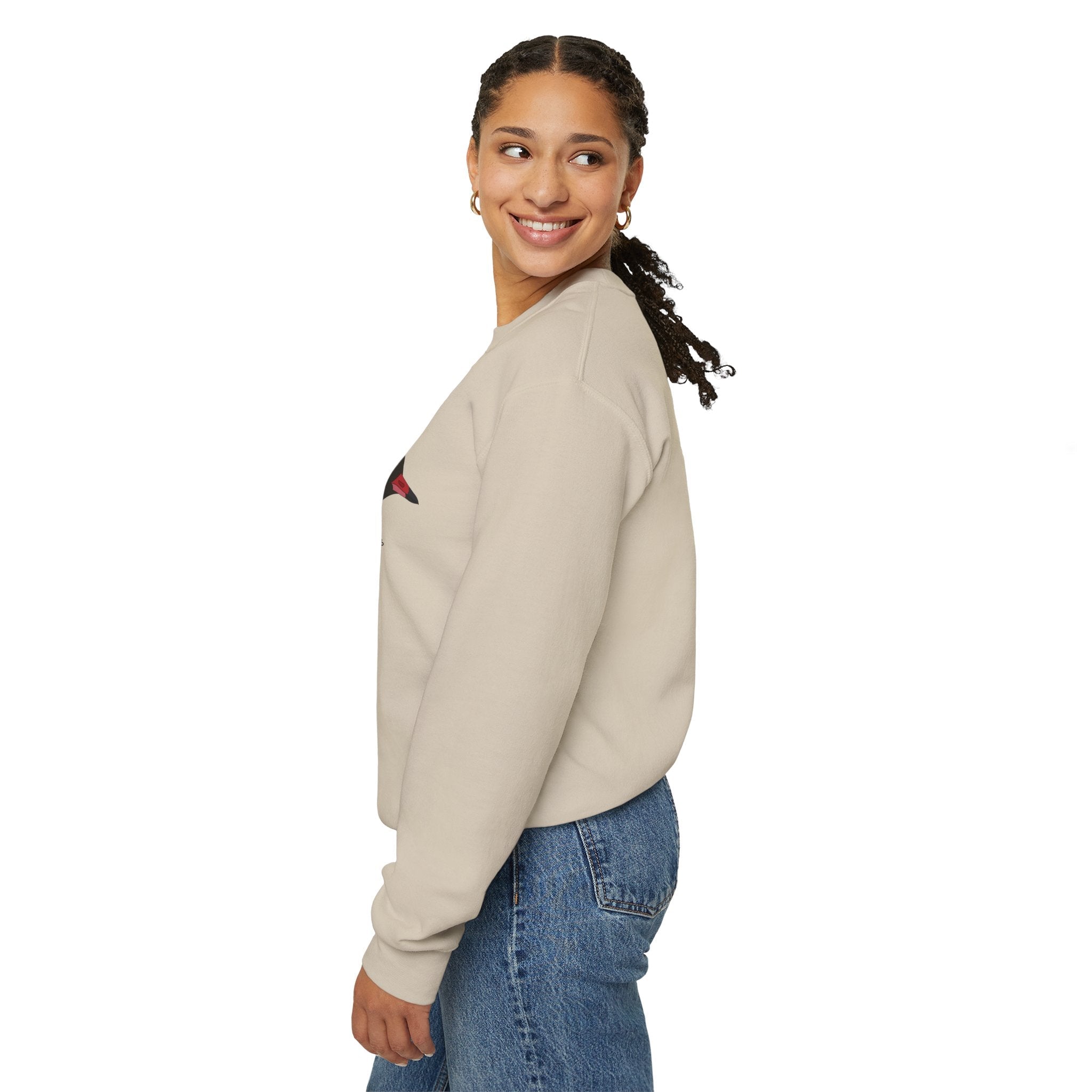 Hooded Plover (head) Sweatshirt | Unisex Heavy Blend™ Crewneck Printify