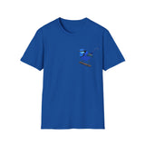 Splendid Fairy-wren - Small design - Unisex Softstyle T-Shirt