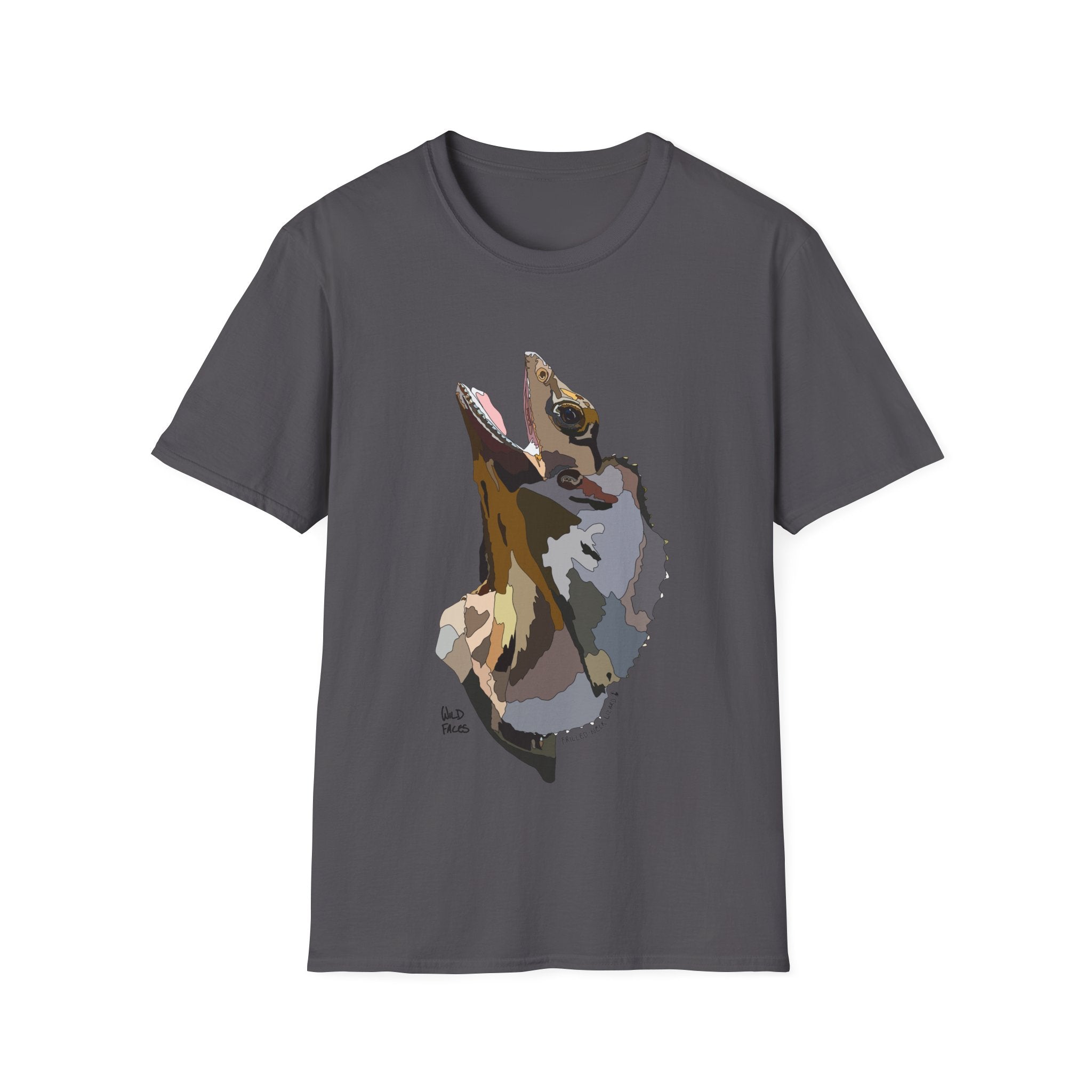 Frilled-neck Lizard - Unisex Softstyle T-Shirt Printify