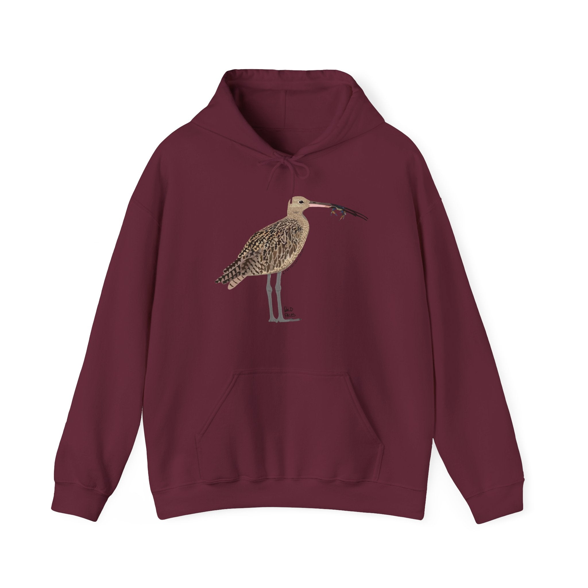 Eastern Curlew (feeding) | Unisex Heavy Blend™ Hooded Sweatshirt