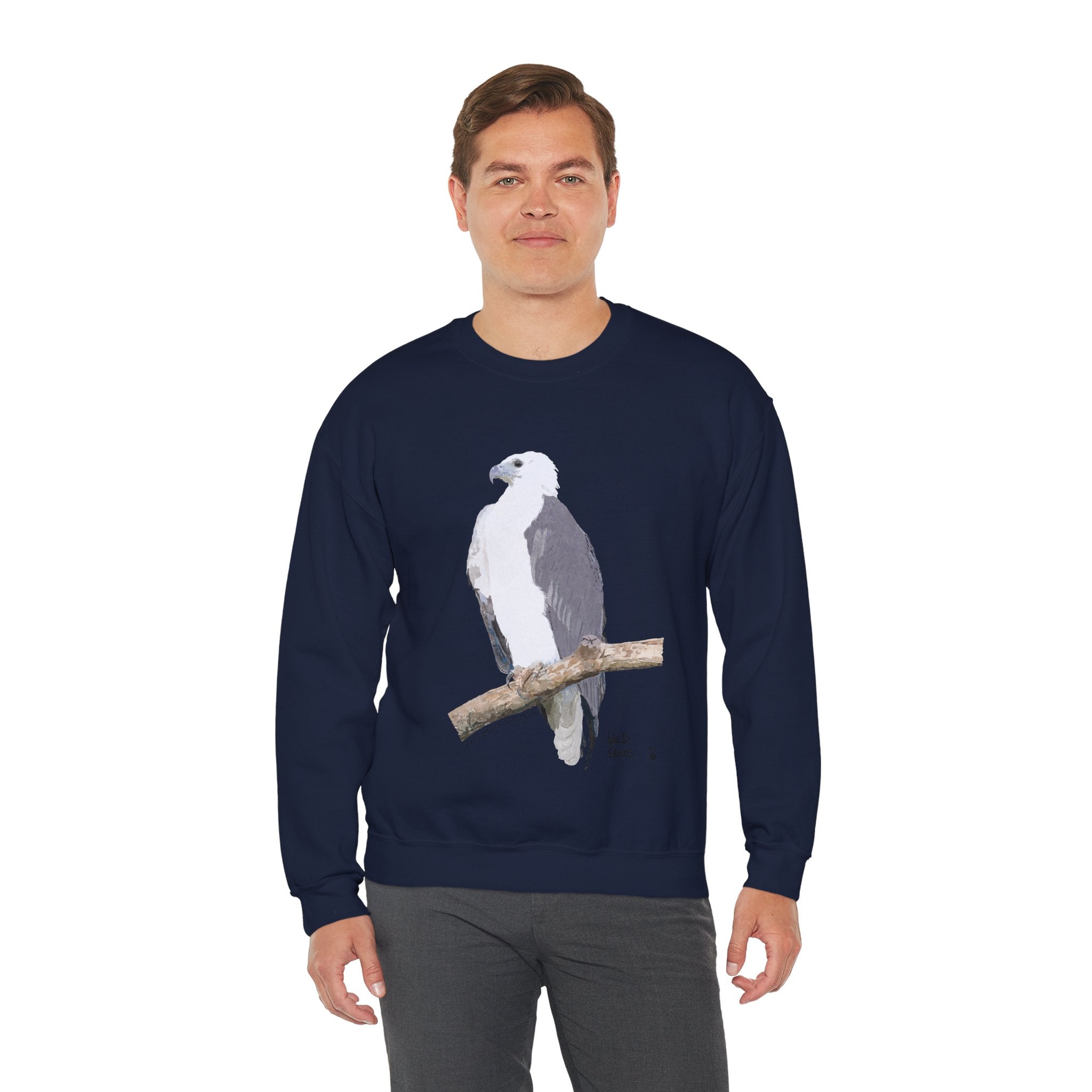White-bellied Sea Eagle Sweatshirt | Unisex Heavy Blend™ Crewneck Printify