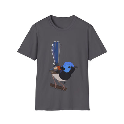 Lovely Fairy-wren - Unisex Softstyle T-Shirt