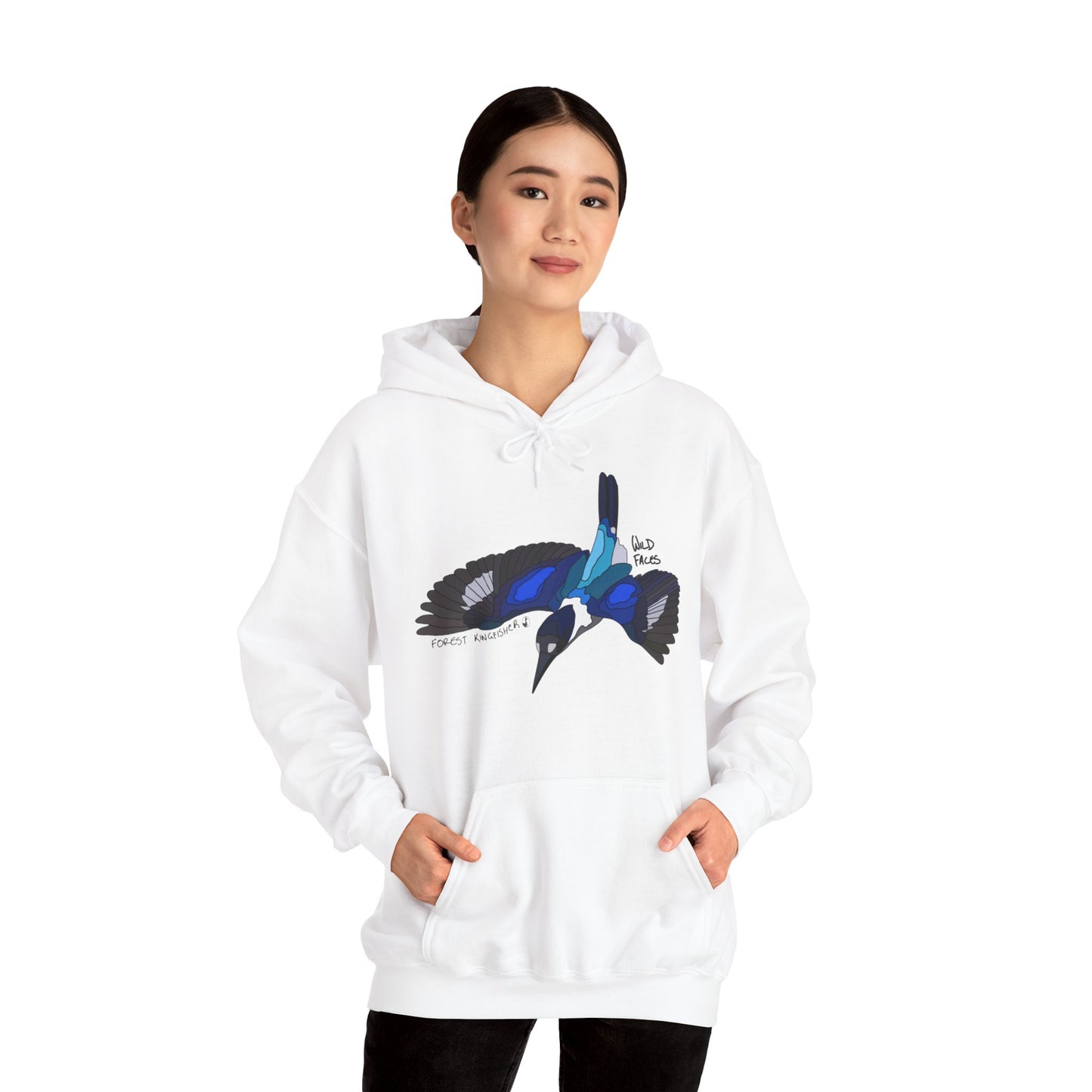 Forest Kingfisher | Unisex Heavy Blend™ Hooded Sweatshirt