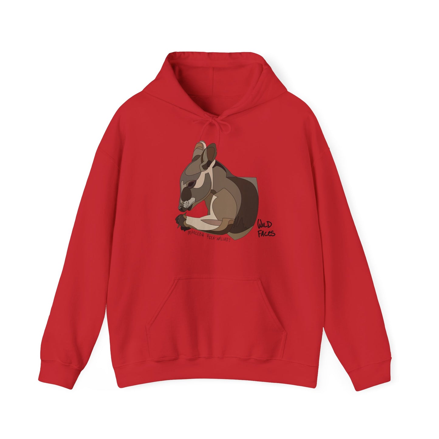 Mareeba Rock-wallaby | Unisex Heavy Blend™ Hooded Sweatshirt