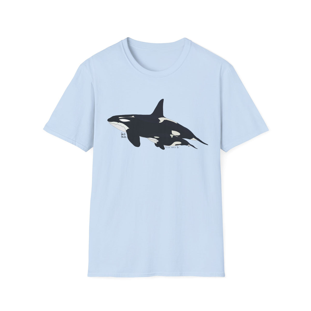 Killer Whales - Unisex Softstyle T-Shirt