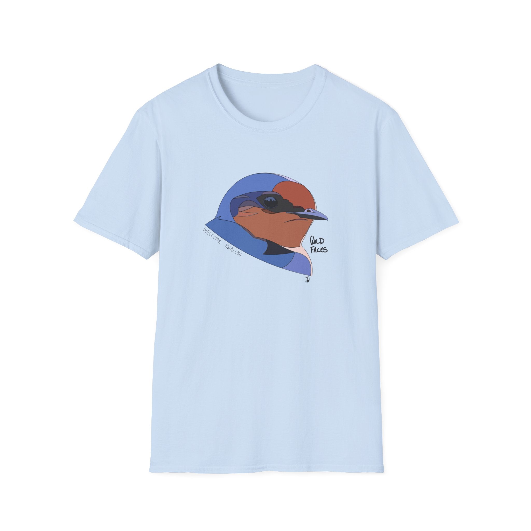 Welcome Swallow - Unisex Softstyle T-Shirt Printify