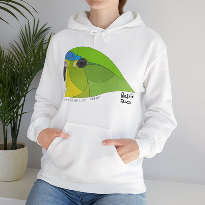 Orange-bellied Parrot | Unisex Heavy Blend™ Hooded Sweatshirt