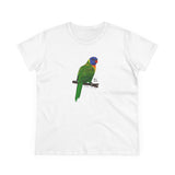 Rainbow Lorikeet - Women's Midweight Cotton Tee