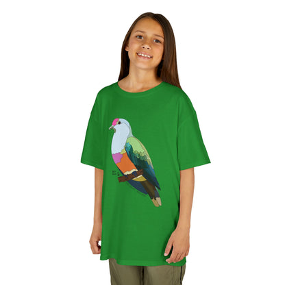 Rose-crowned Fruit Dove | Kids Heavy Cotton™ Tee