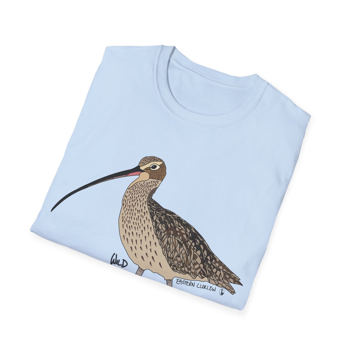 Eastern Curlew- Unisex Softstyle T-Shirt