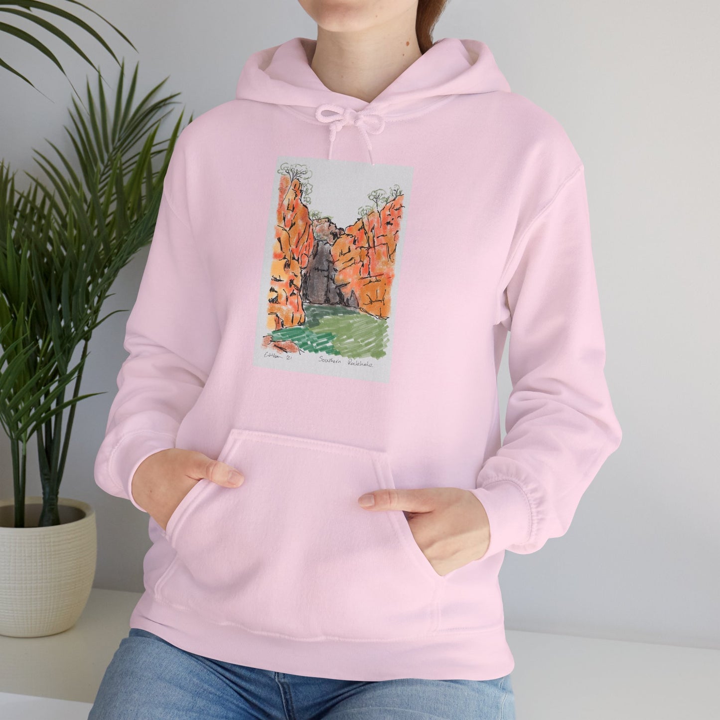 Southern Rockhole, Nitmiluk | Unisex Heavy Blend™ Hooded Sweatshirt