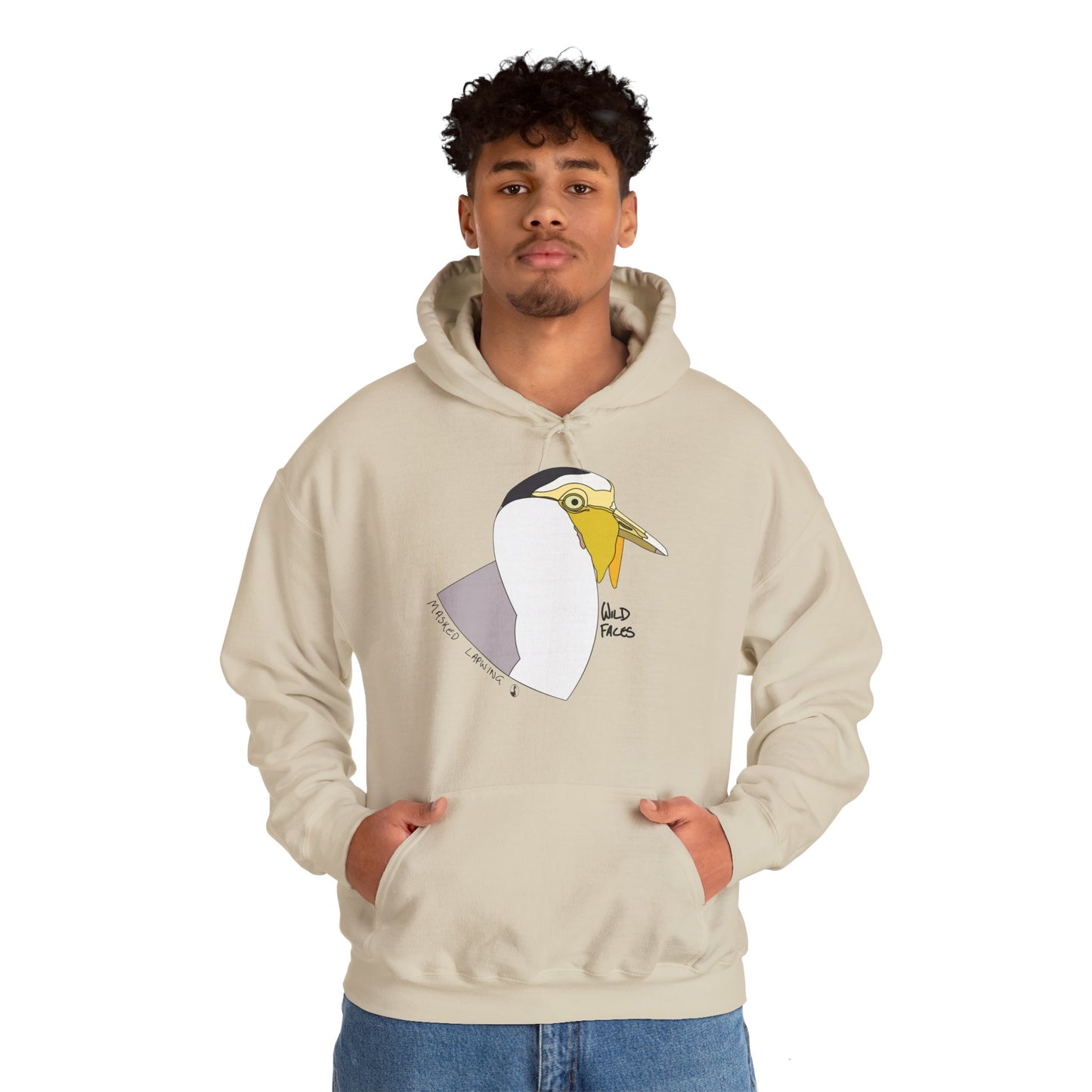 Masked Lapwing | Unisex Heavy Blend™ Hooded Sweatshirt