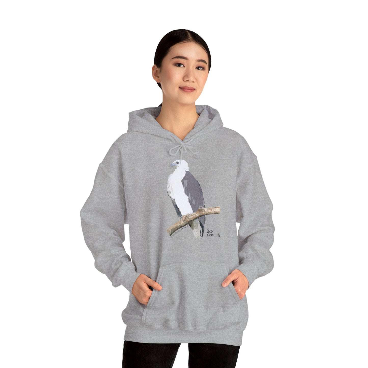 White-bellied Sea Eagle | Unisex Heavy Blend™ Hooded Sweatshirt