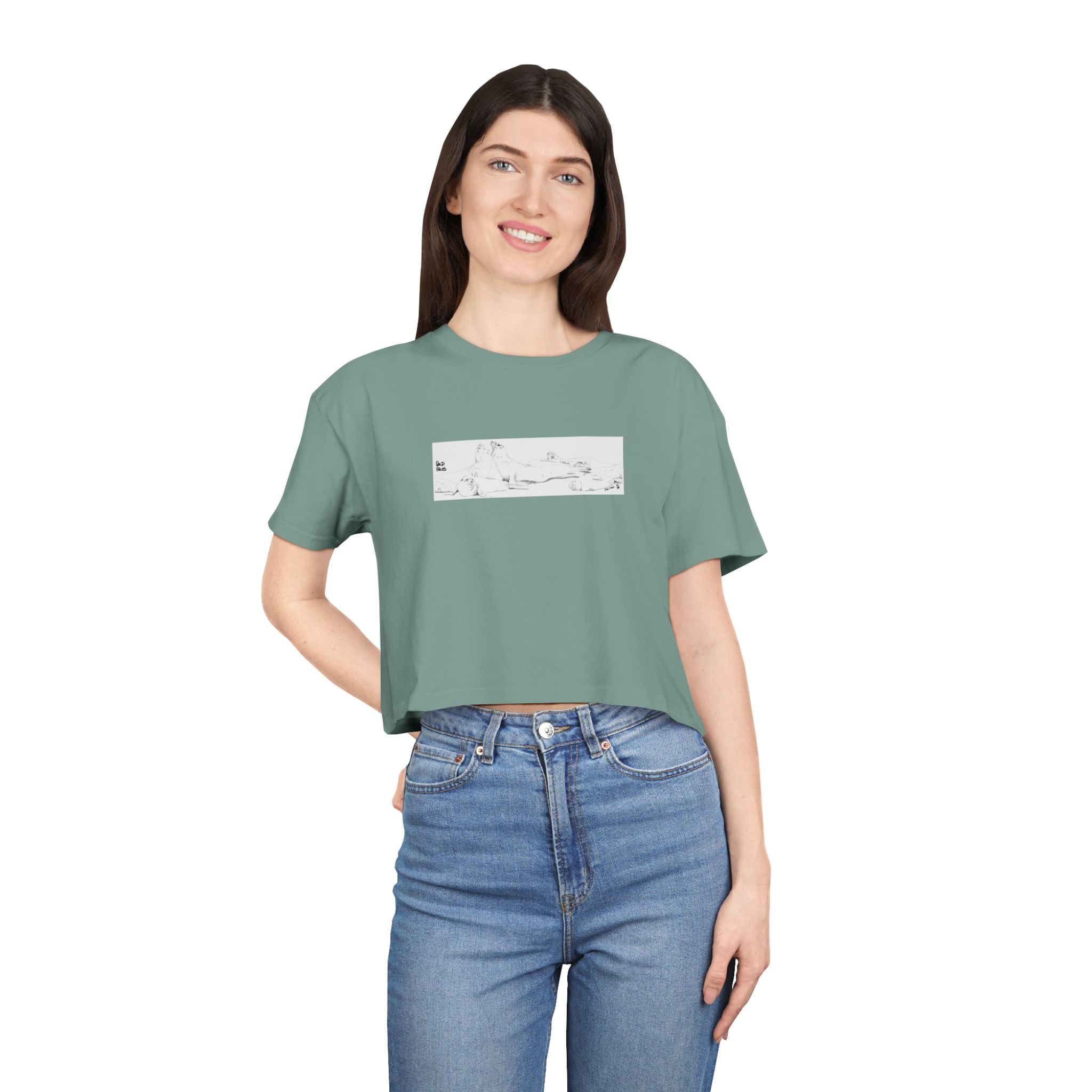 Sealions - Women's Crop Tee