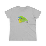 Orange-bellied Parrot - Women's Midweight Cotton Tee Printify