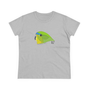 Orange-bellied Parrot - Women's Midweight Cotton Tee Printify