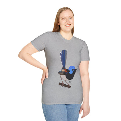 Lovely Fairy-wren - Unisex Softstyle T-Shirt