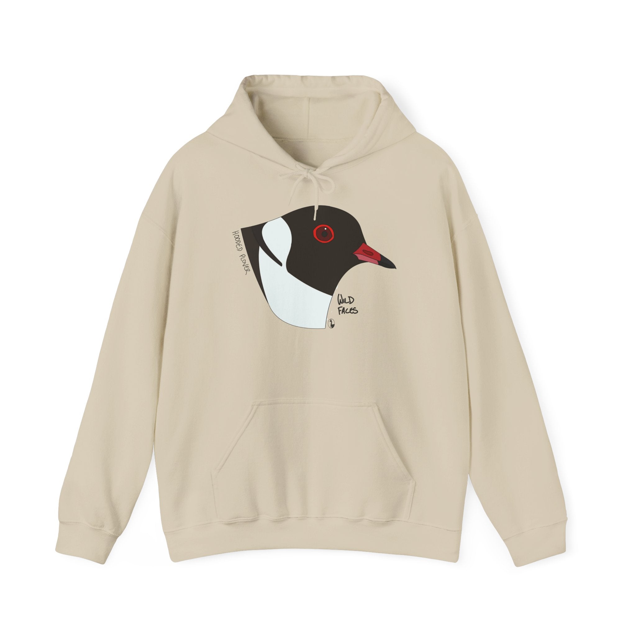 Hooded Plover (head) | Unisex Heavy Blend™ Hooded Sweatshirt Printify