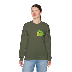 Orange-bellied Parrot Sweatshirt | Unisex Heavy Blend™ Crewneck Printify
