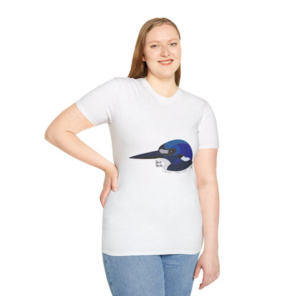 Forest Kingfisher - Unisex Softstyle T-Shirt Printify