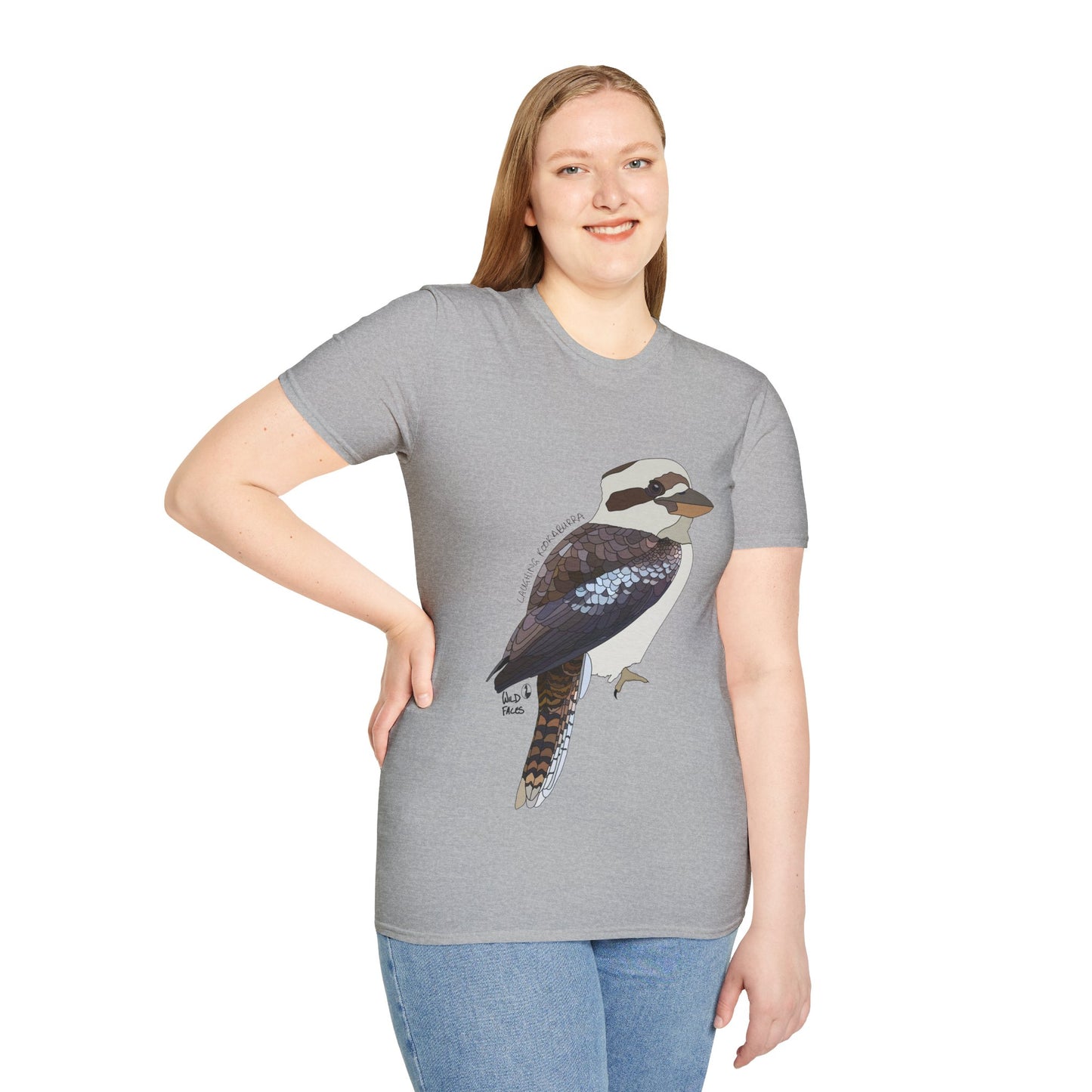 Laughing Kookaburra - Unisex Softstyle T-Shirt