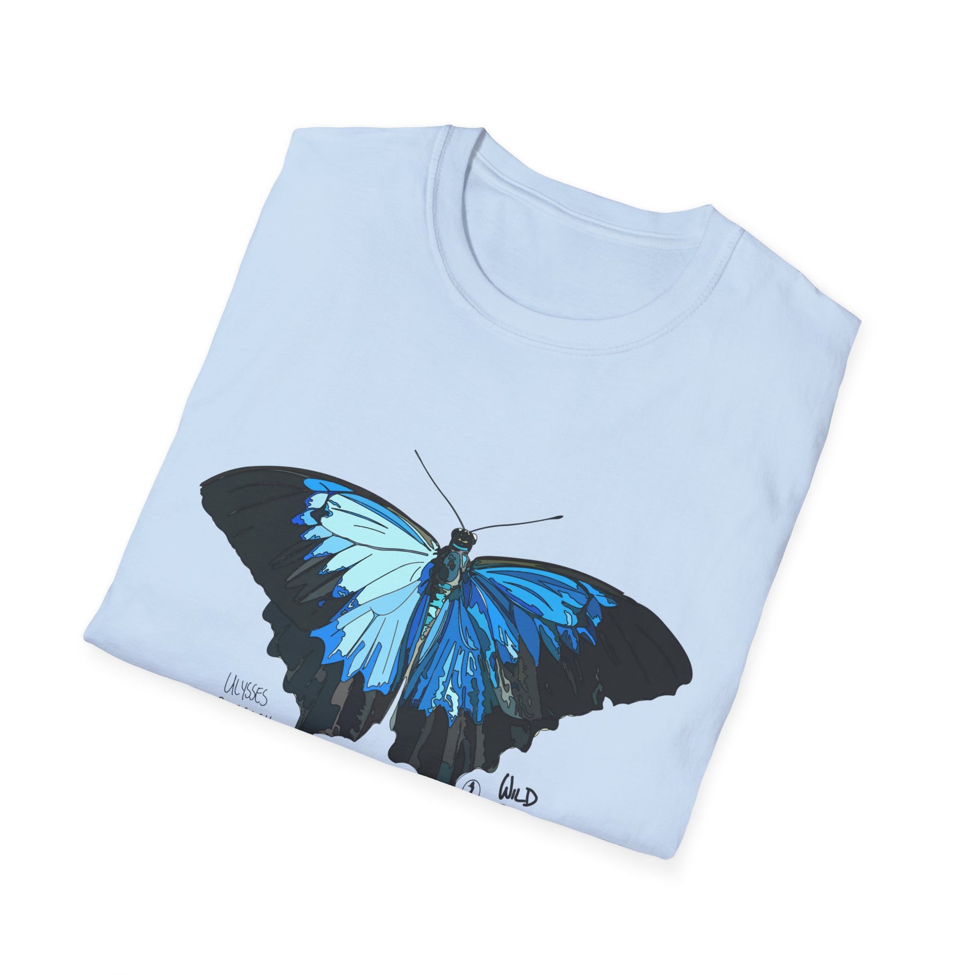 Ulysses Butterfly - Unisex Softstyle T-Shirt Printify