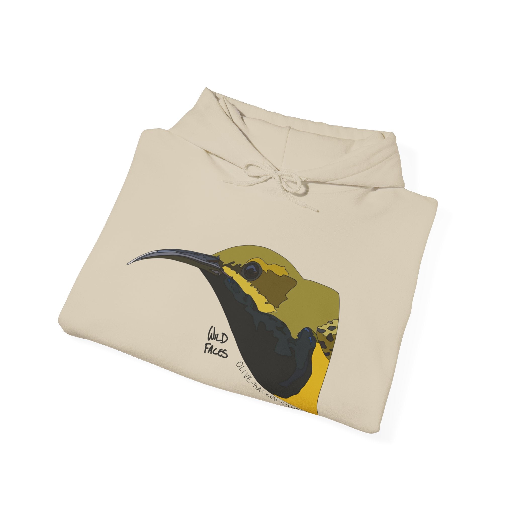 Olive-backed Sunbird | Unisex Heavy Blend™ Hooded Sweatshirt Printify