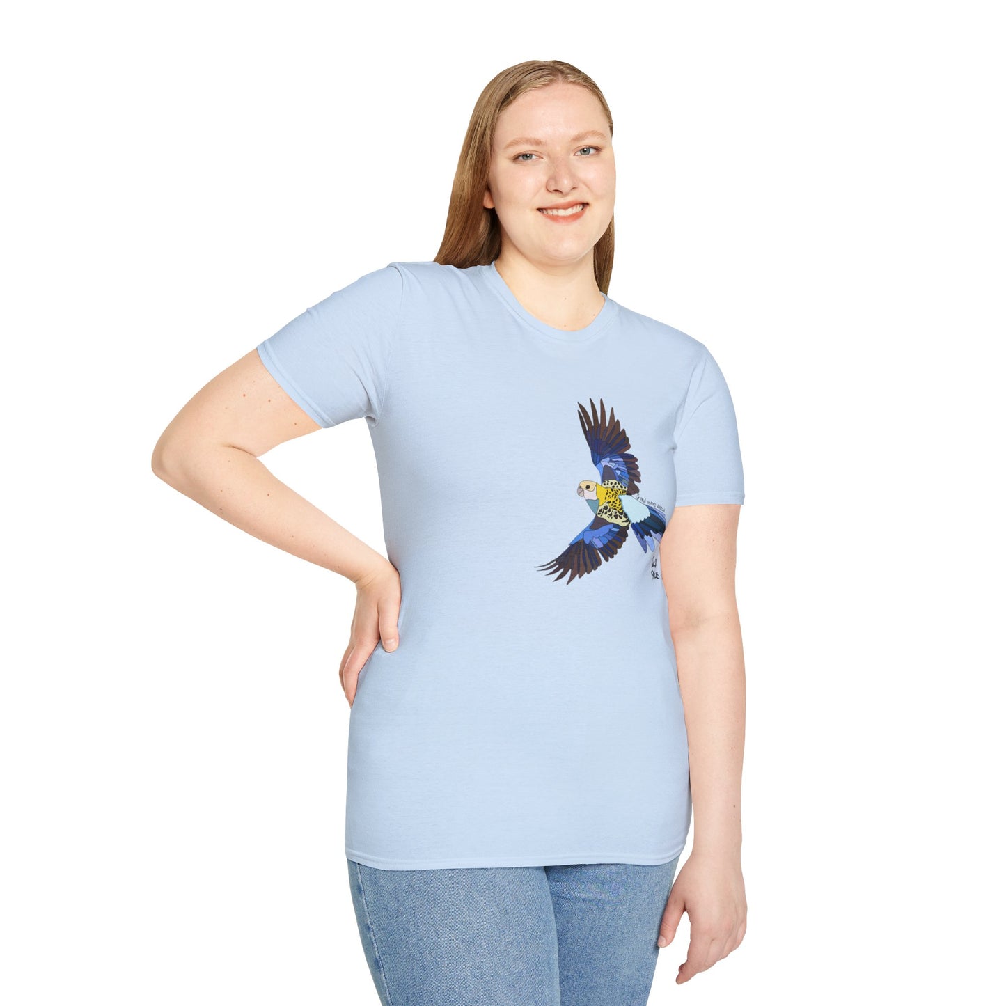 Pale-headed Rosella - Unisex Softstyle T-Shirt