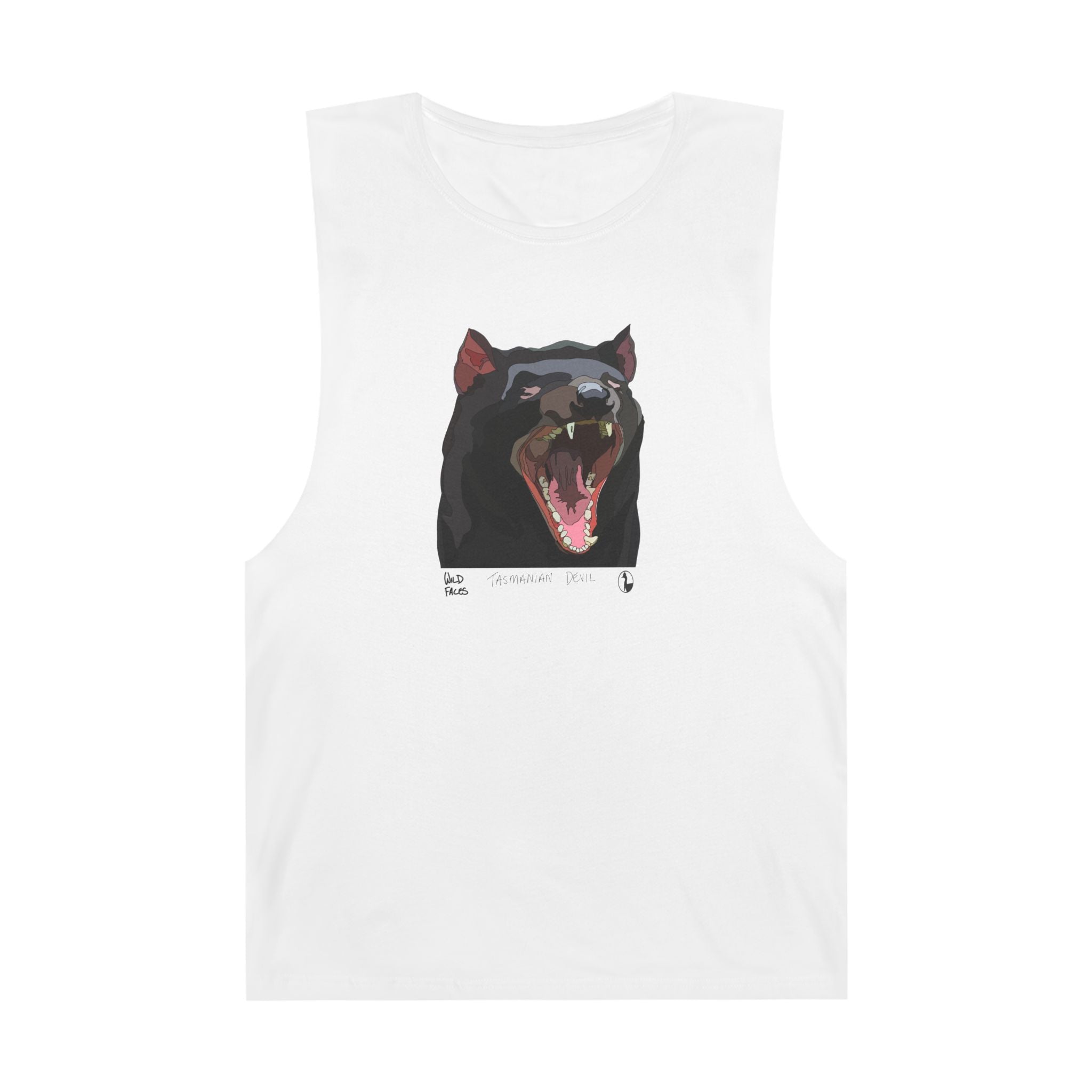 Tasmanian Devil - Unisex Barnard Tank Printify