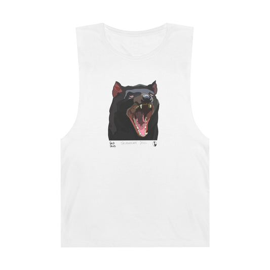 Tasmanian Devil - Unisex Barnard Tank Printify