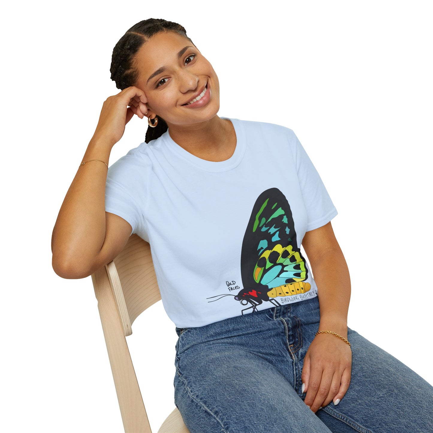 Birdwing Butterfly - Unisex Softstyle T-Shirt