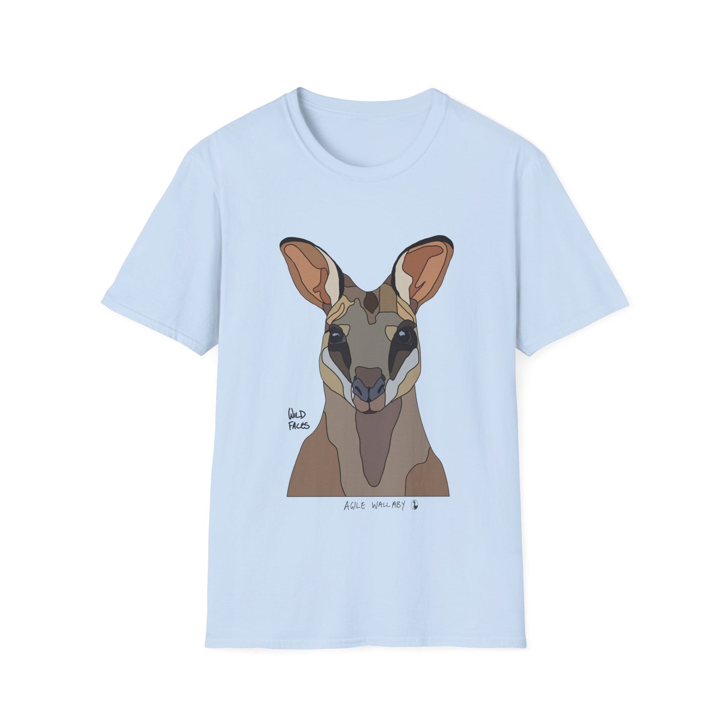 Agile Wallaby - Unisex Softstyle T-Shirt