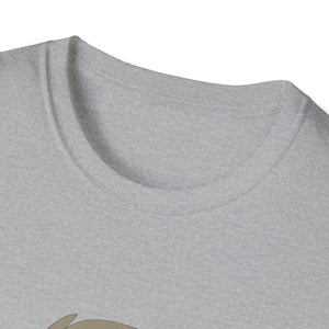 Bush Stone-curlew Head - Unisex Softstyle T-Shirt Printify