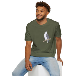 White-bellied Sea Eagle - Small design - Unisex Softstyle T-Shirt Printify