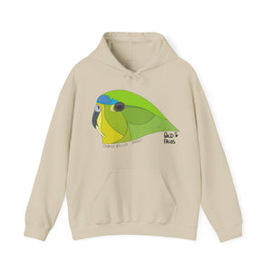 Orange-bellied Parrot | Unisex Heavy Blend™ Hooded Sweatshirt Printify