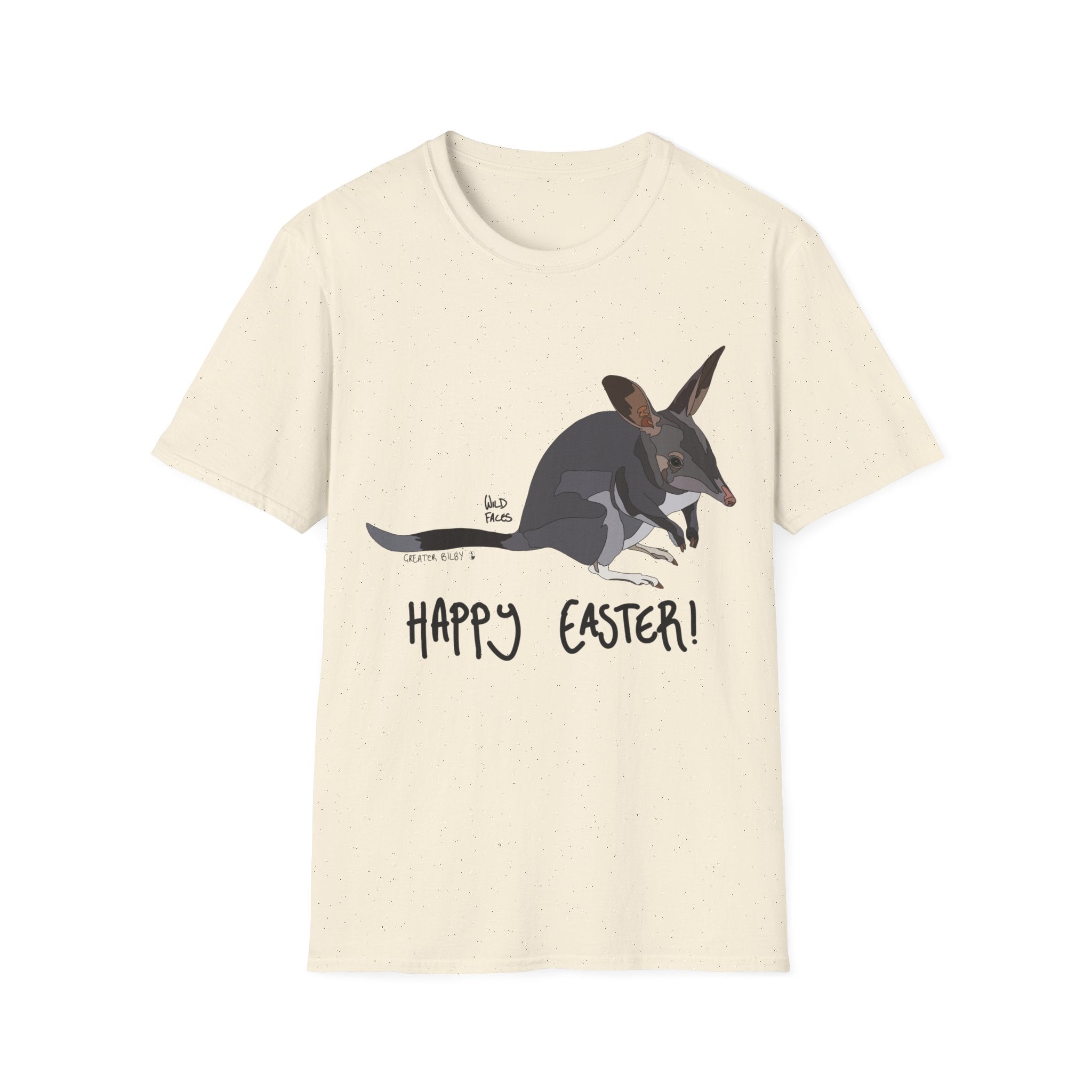 Happy Easter Bilby - Unisex Softstyle T-Shirt