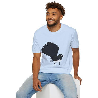 Willy Wagtail - Unisex Softstyle T-Shirt